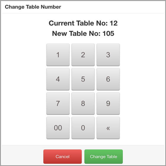Change Table
